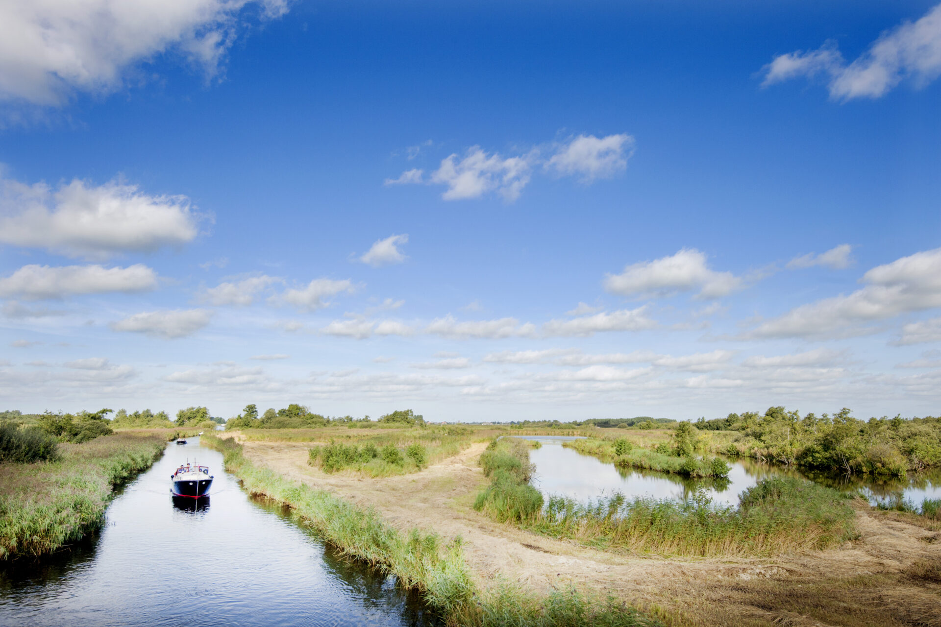Varen in Friesland, zomer, Alde feanen