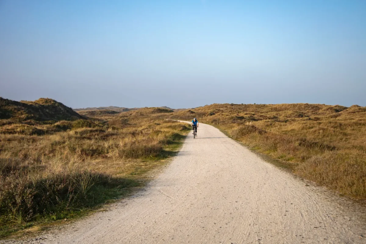 Fietser op Terschelling