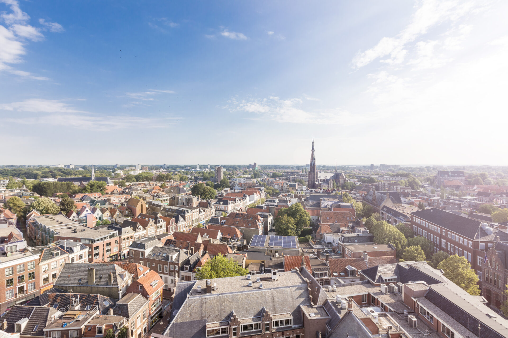Leeuwarden vanuit de lucht