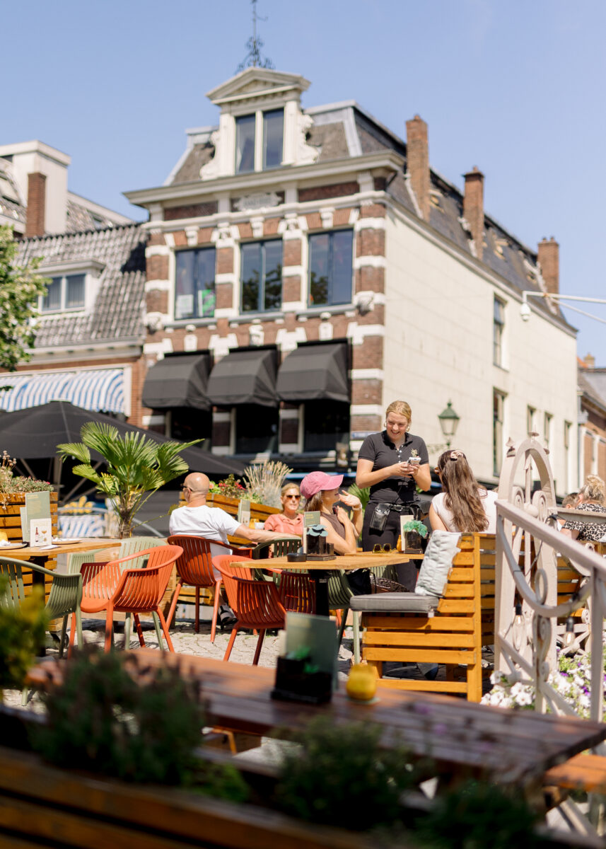 Terras van Restaurant Huize Kwast