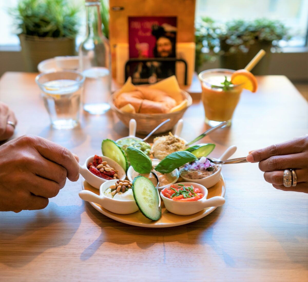 Een shares breakfast bij Bagels and Beans in Leeuwarden