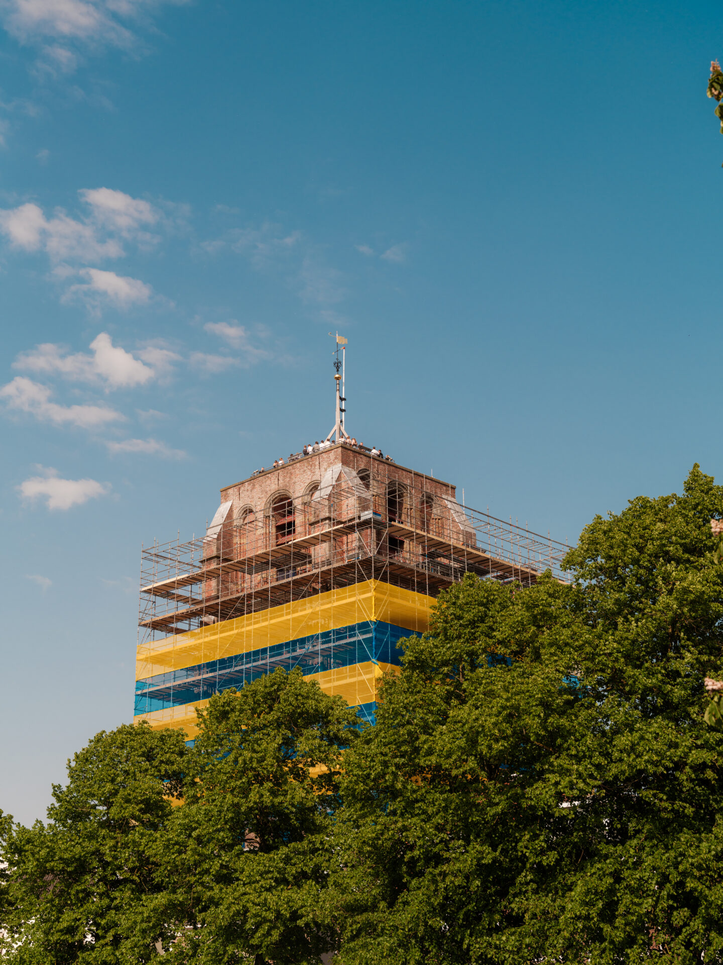 De Oldehove staat in de steigers.