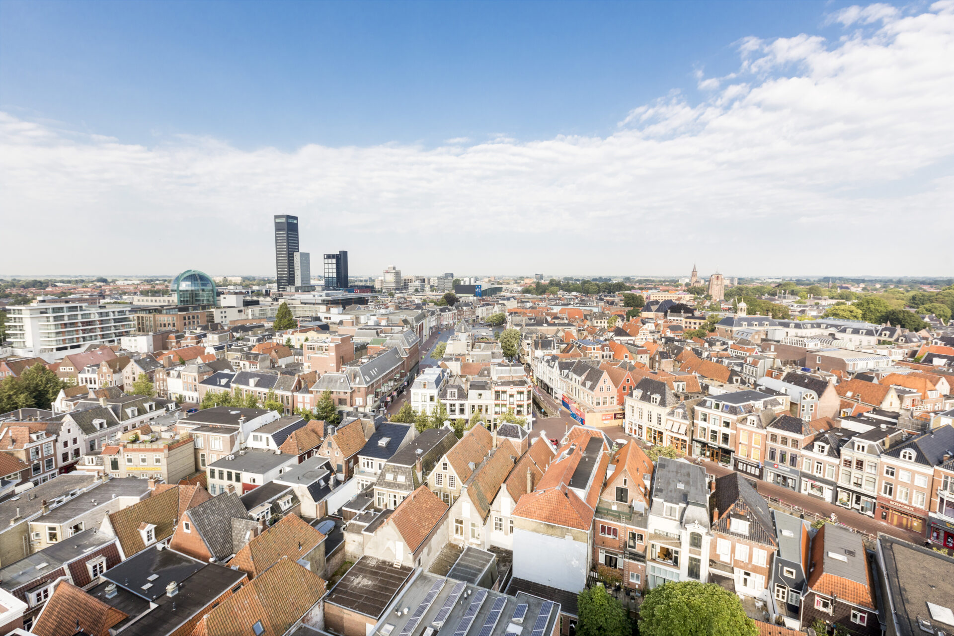 Leeuwarden vanuit de lucht